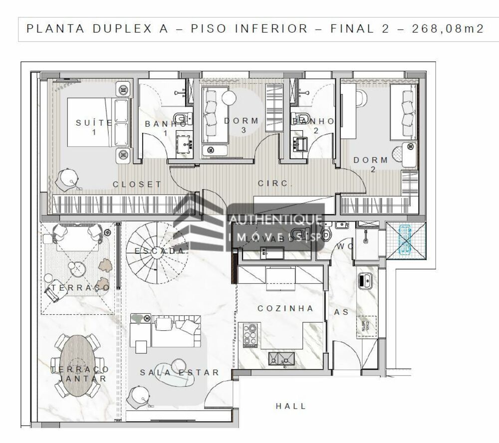 Apartamento, 2 quartos, 138 m² - Foto 4