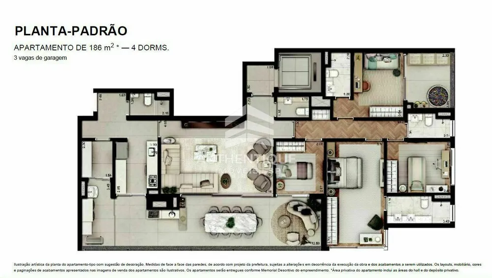 Apartamento, 4 quartos, 384 m² - Foto 12