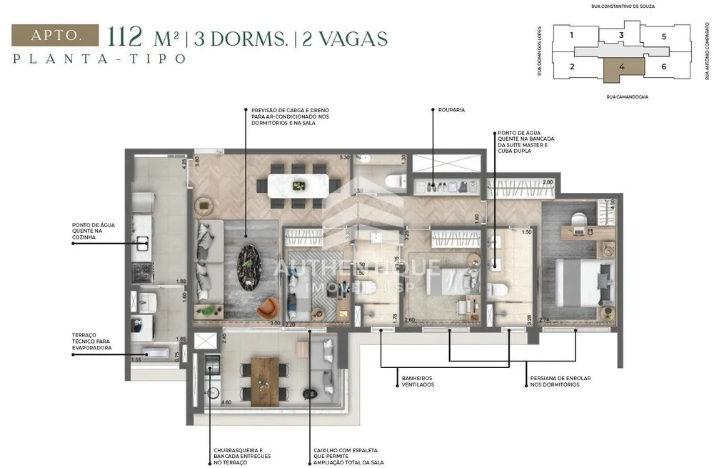 Apartamento, 3 quartos, 139 m² - Foto 6