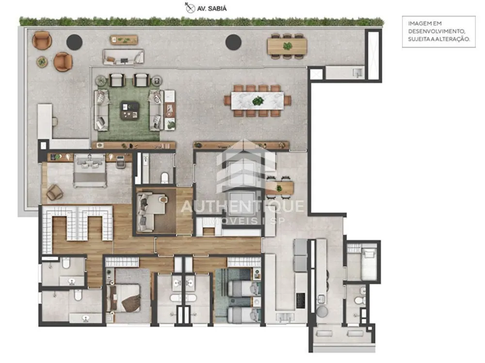 Apartamento, 3 quartos, 317 m² - Foto 8