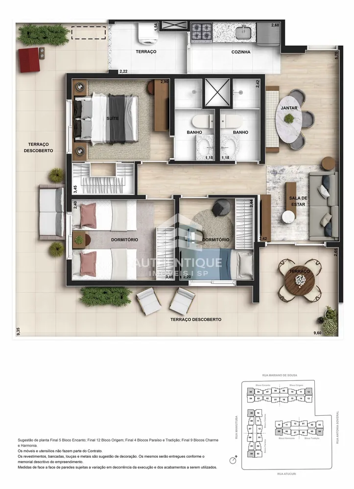 Apartamento, 2 quartos, 51 m² - Foto 12