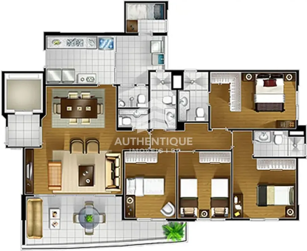 Apartamento, 3 quartos, 125 m² - Foto 12