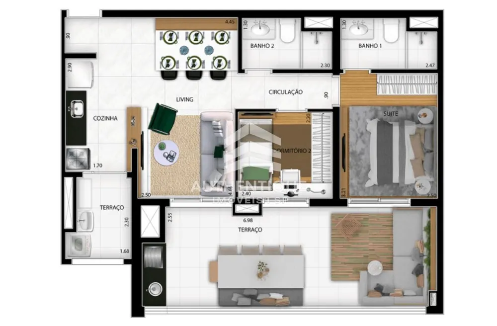 Apartamento, 3 quartos, 81 m² - Foto 7