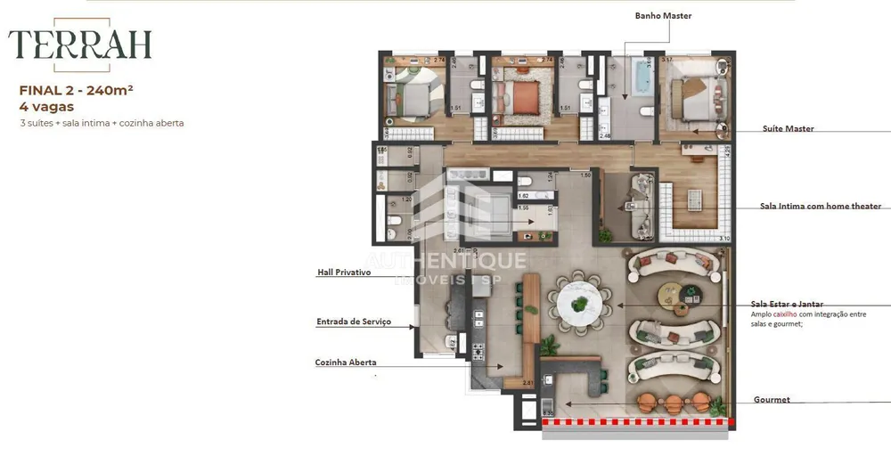 Apartamento, 4 quartos, 640 m² - Foto 16