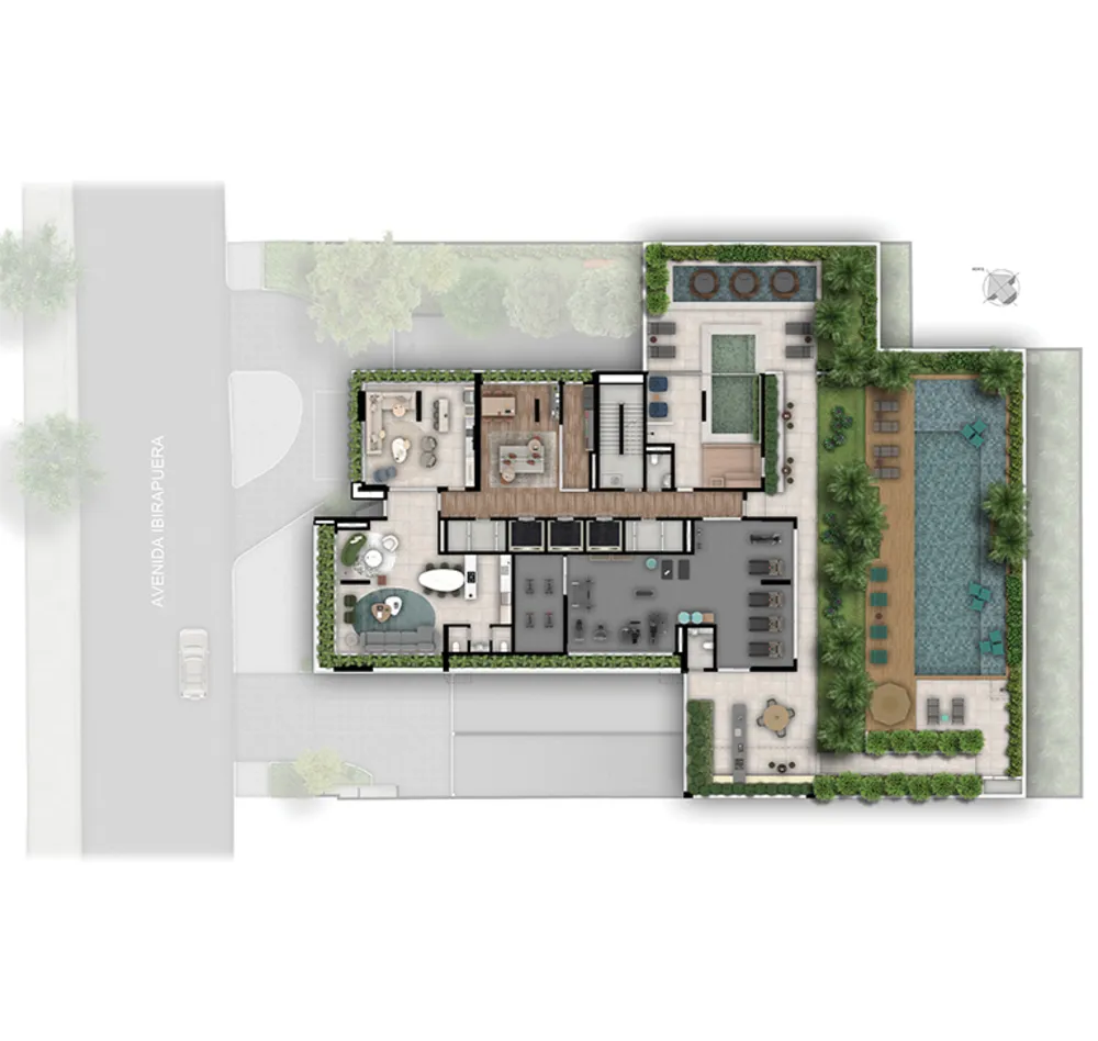Cobertura, 1 quarto, 125 m² - Foto 8