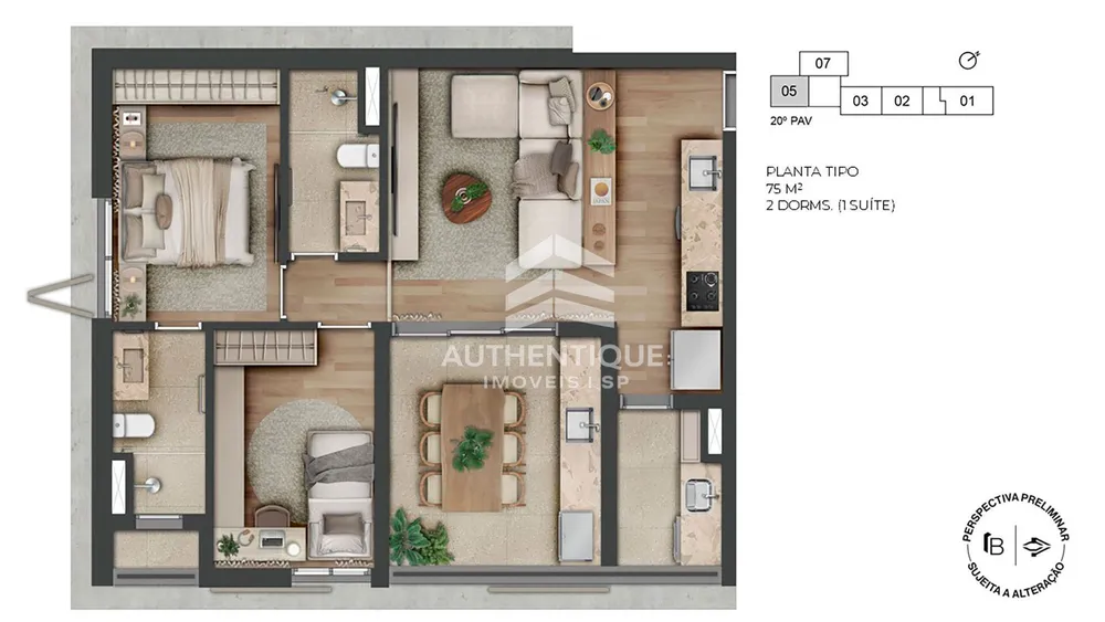 Apartamento, 2 quartos, 123 m² - Foto 7