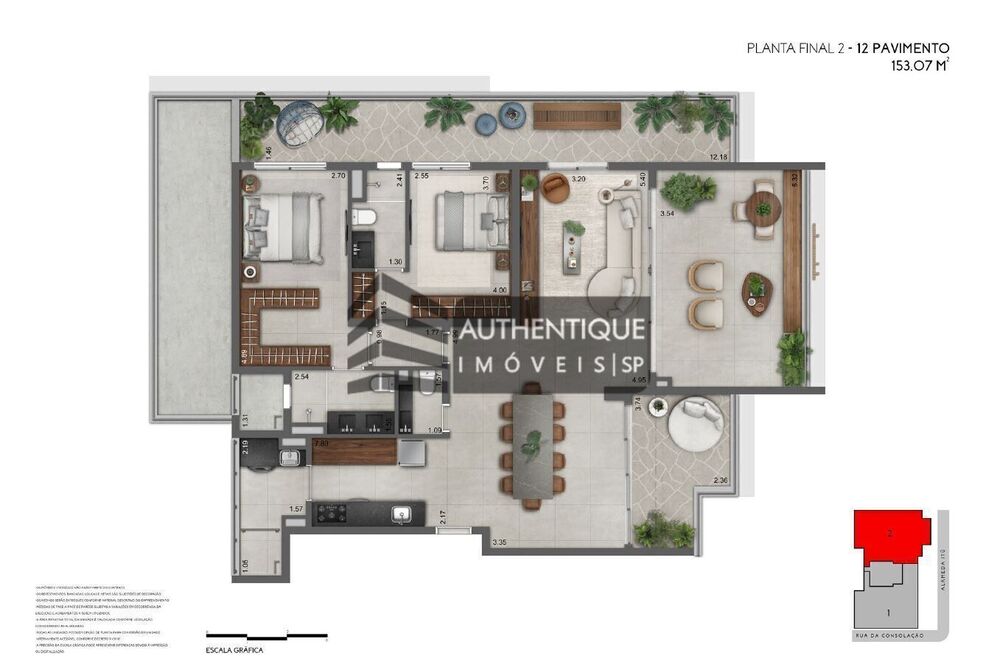 Apartamento, 2 quartos, 90 m² - Foto 42
