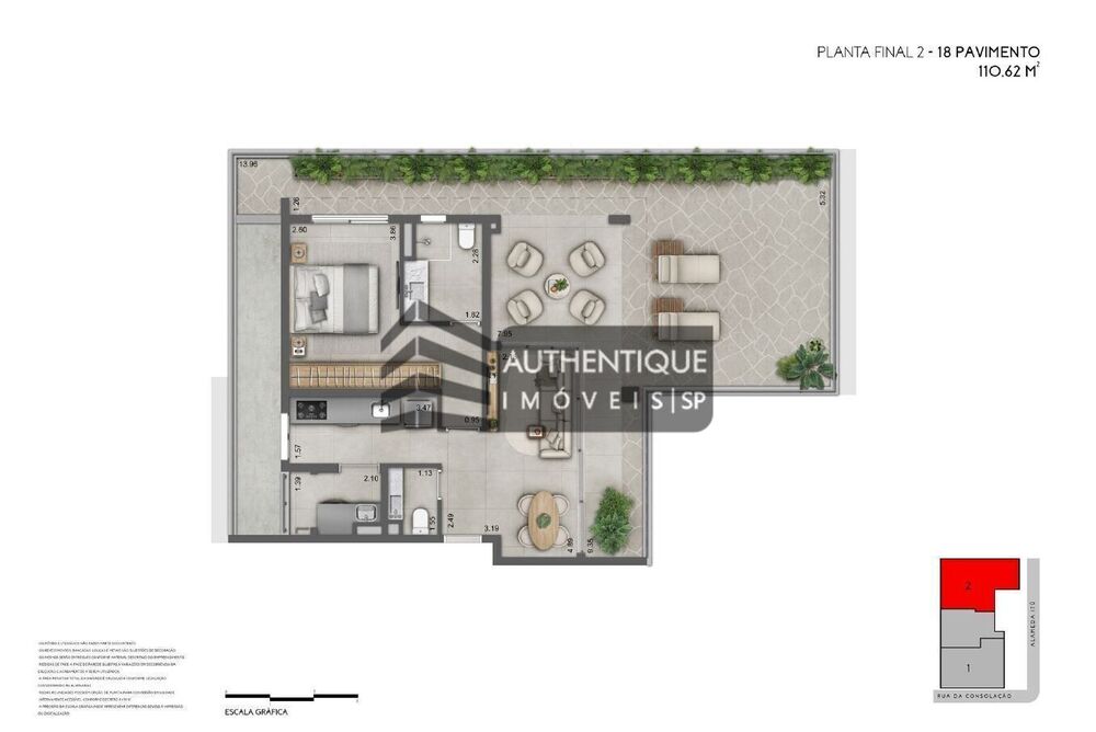 Apartamento, 2 quartos, 90 m² - Foto 32