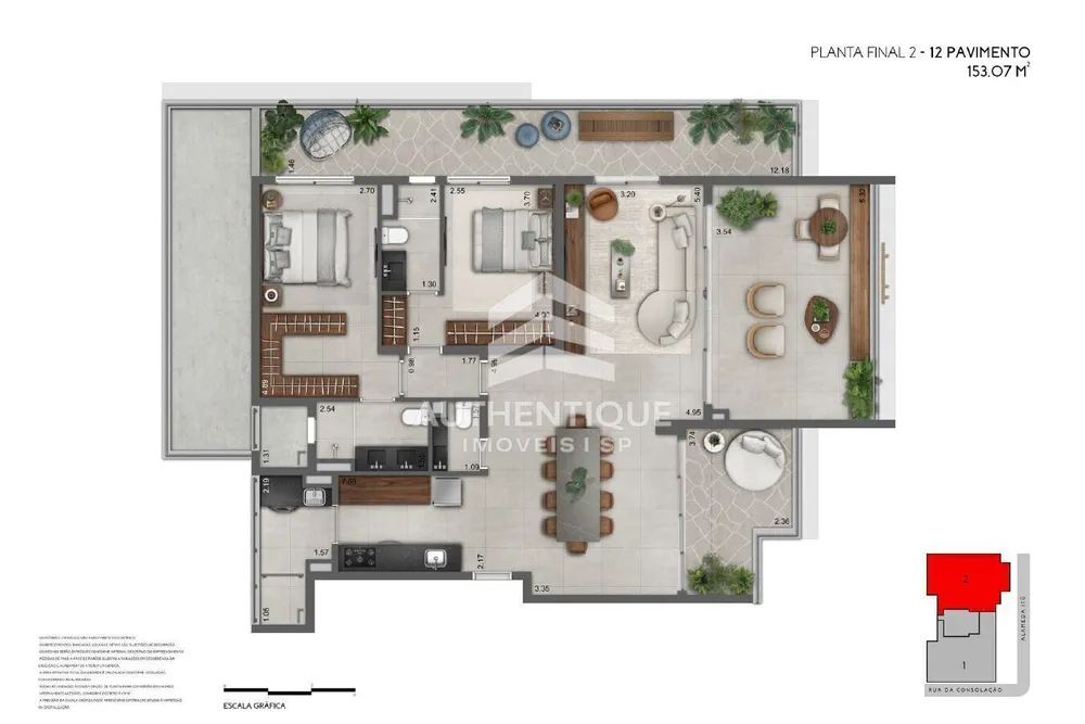 Apartamento, 2 quartos, 90 m² - Foto 49