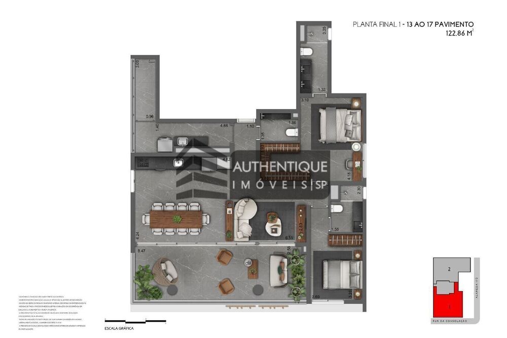 Apartamento, 2 quartos, 90 m² - Foto 34