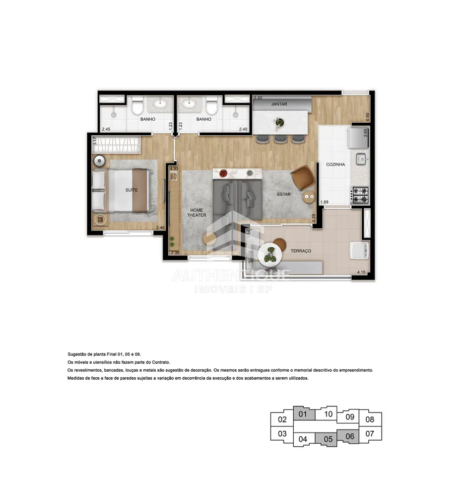 Apartamento, 2 quartos, 54 m² - Foto 16