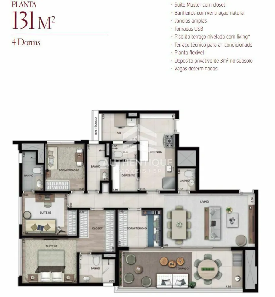 Apartamento, 4 quartos, 247 m² - Foto 20