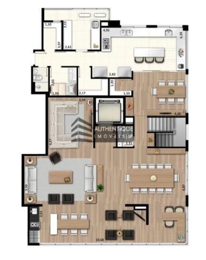 Apartamento, 3 quartos, 189 m² - Foto 22