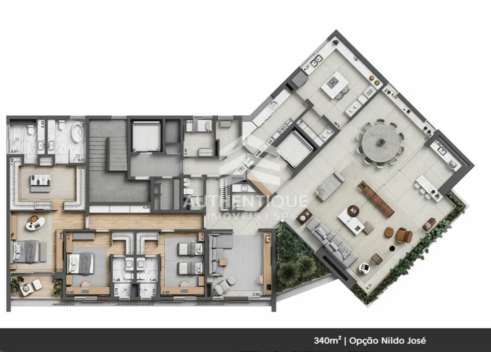Apartamento, 4 quartos, 663 m² - Foto 1