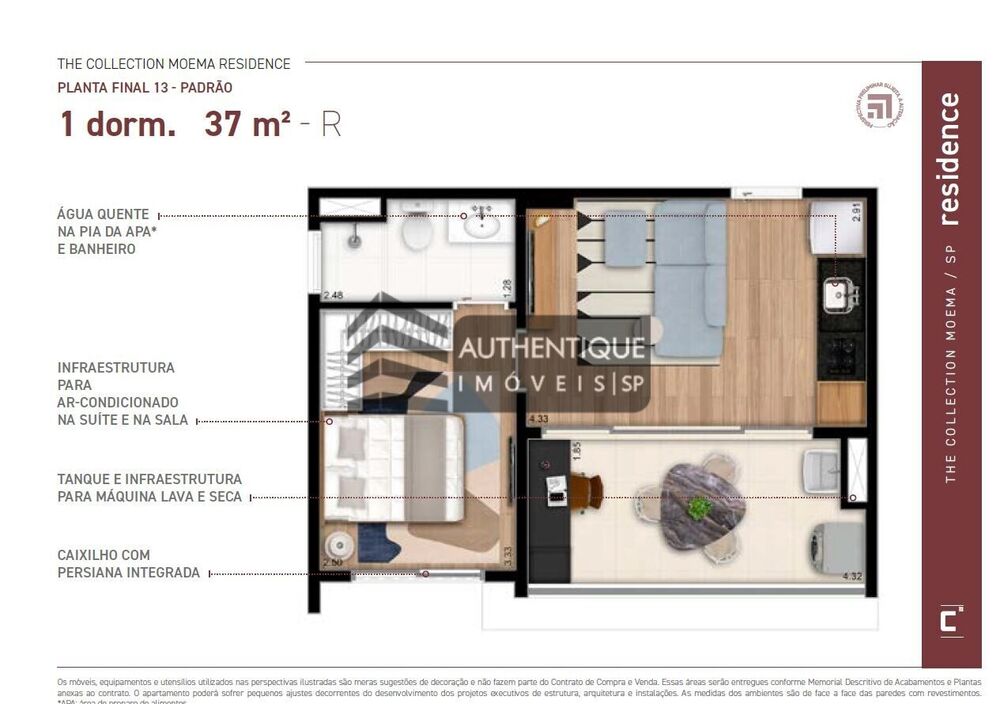 Apartamento, 1 quarto, 26 m² - Foto 17