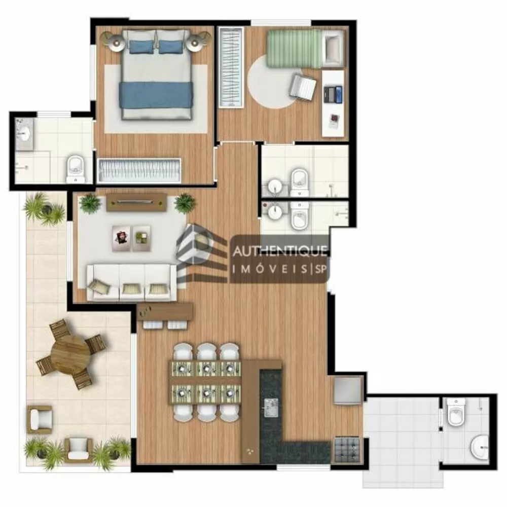 Cobertura, 2 quartos, 215 m² - Foto 40