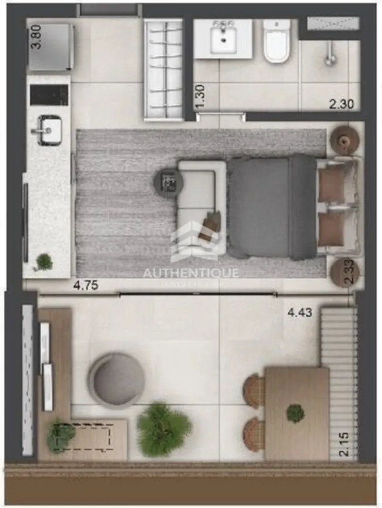 Apartamento, 2 quartos, 262 m² - Foto 4