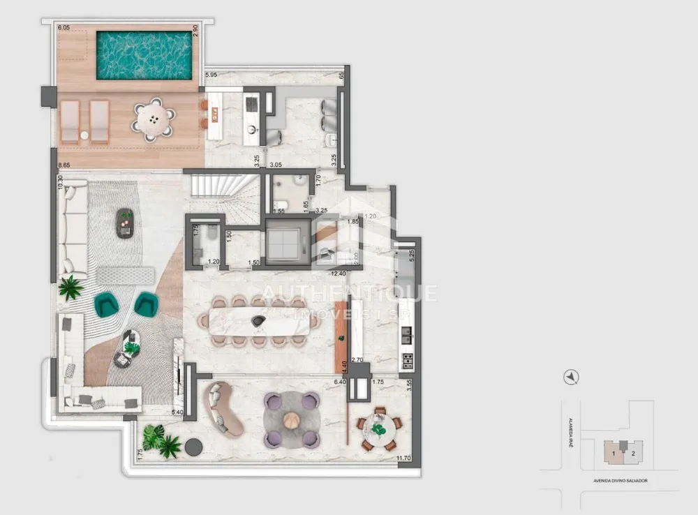 Apartamento, 4 quartos, 251 m² - Foto 15