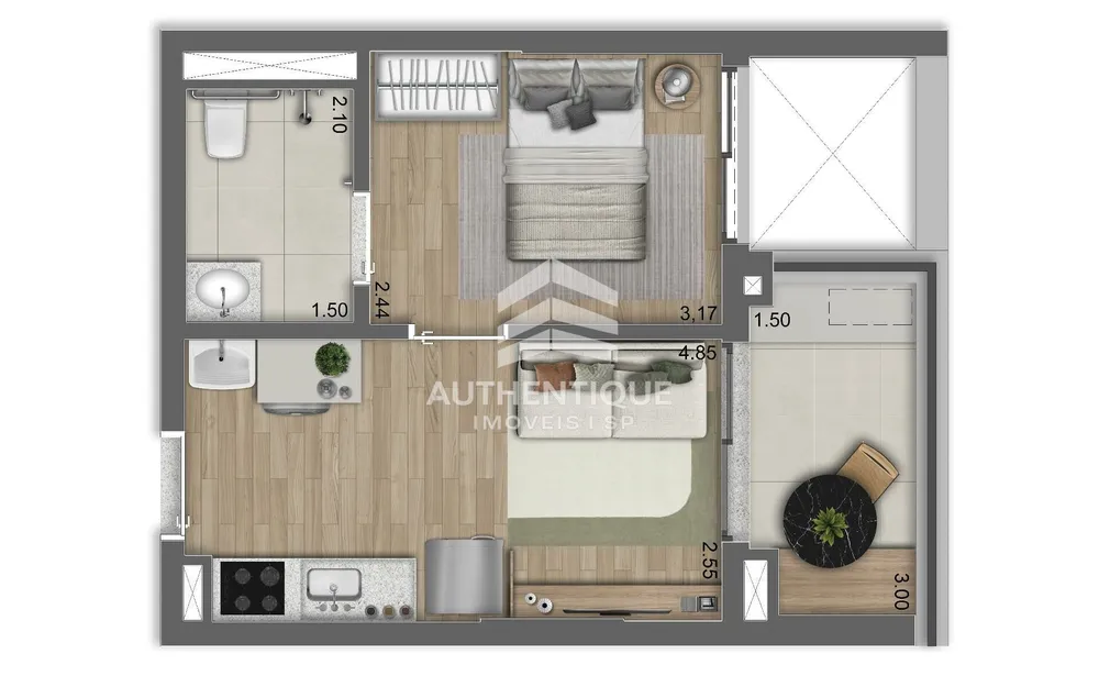 Apartamento, 2 quartos, 61 m² - Foto 15