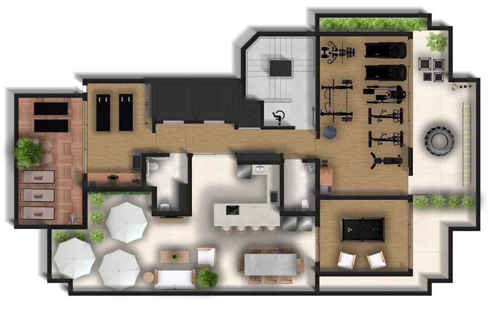 Apartamento, 1 quarto, 44 m² - Foto 5
