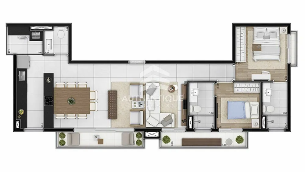 Apartamento, 2 quartos, 81 m² - Foto 24