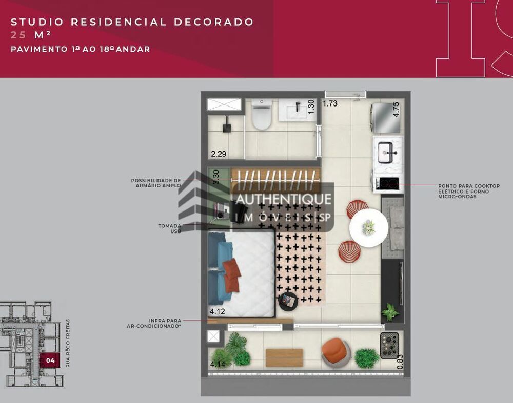 Apartamento, 2 quartos, 40 m² - Foto 23