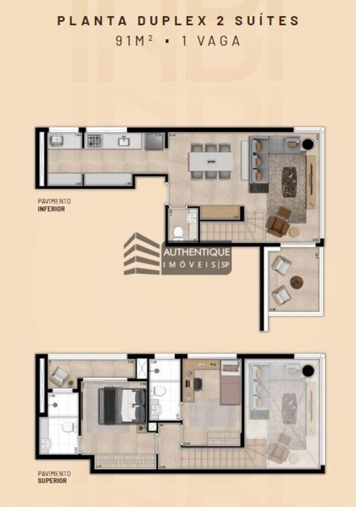 Apartamento, 1 quarto, 45 m² - Foto 27