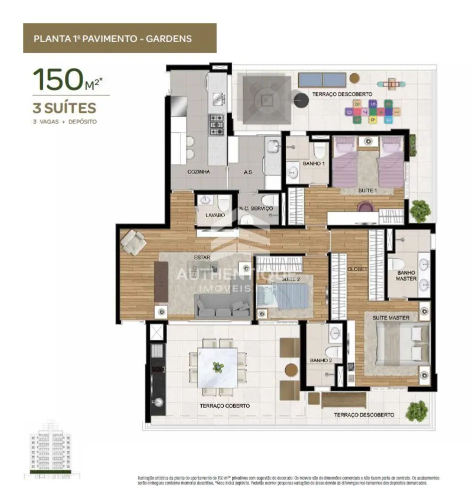 Cobertura, 3 quartos, 229 m² - Foto 19