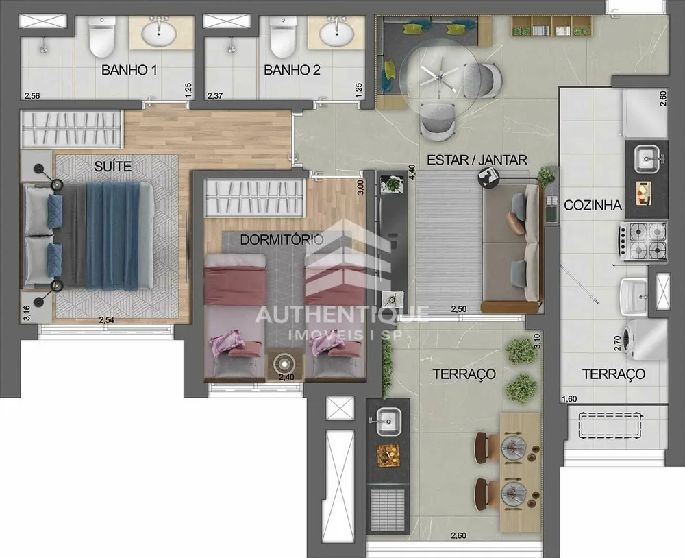 Apartamento, 3 quartos, 91 m² - Foto 19