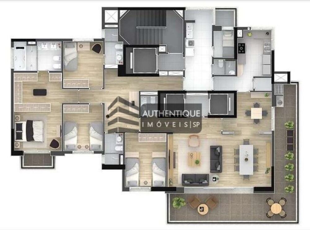 Apartamento, 4 quartos, 226 m² - Foto 10