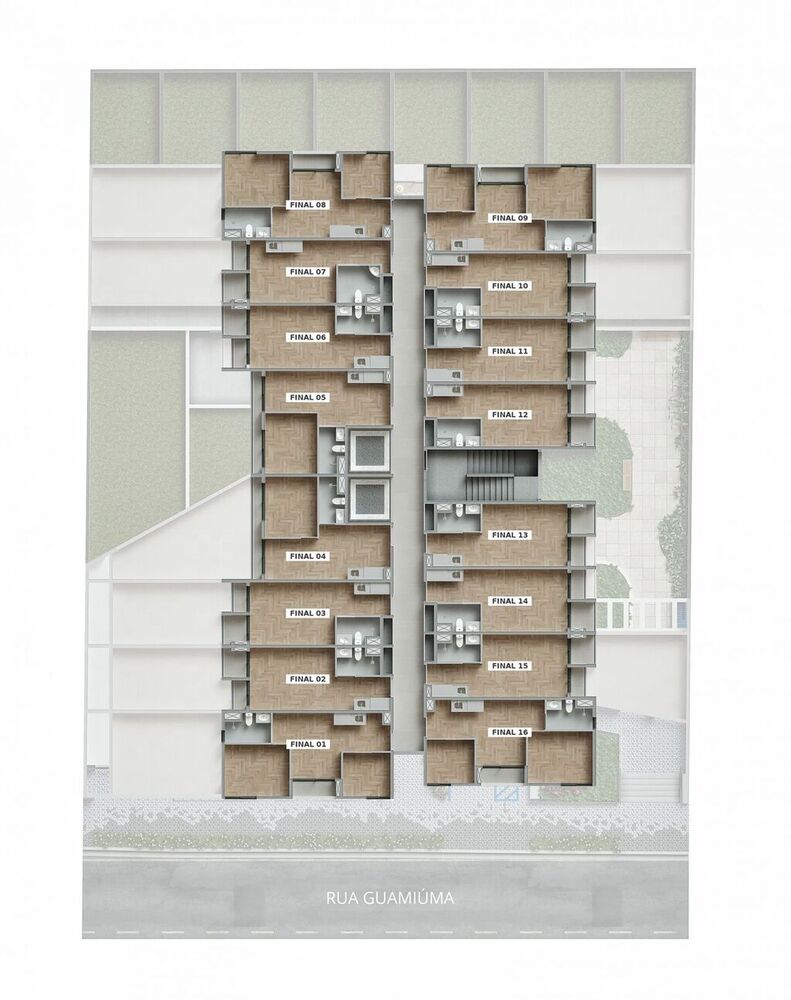 Apartamento à venda com 1 quarto, 55m² - Foto 17