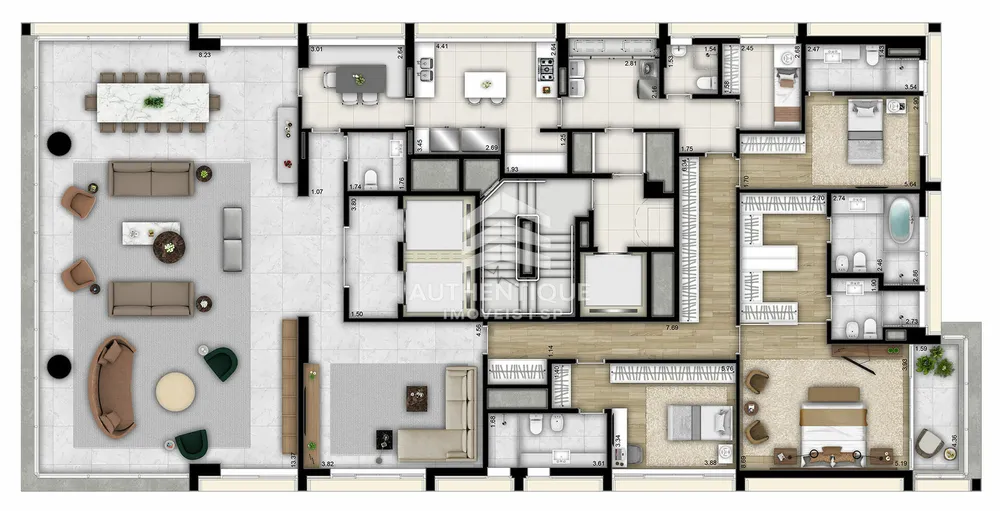 Cobertura, 4 quartos, 771 m² - Foto 10