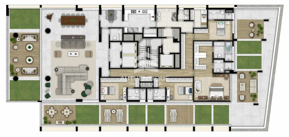 Cobertura, 4 quartos, 771 m² - Foto 8