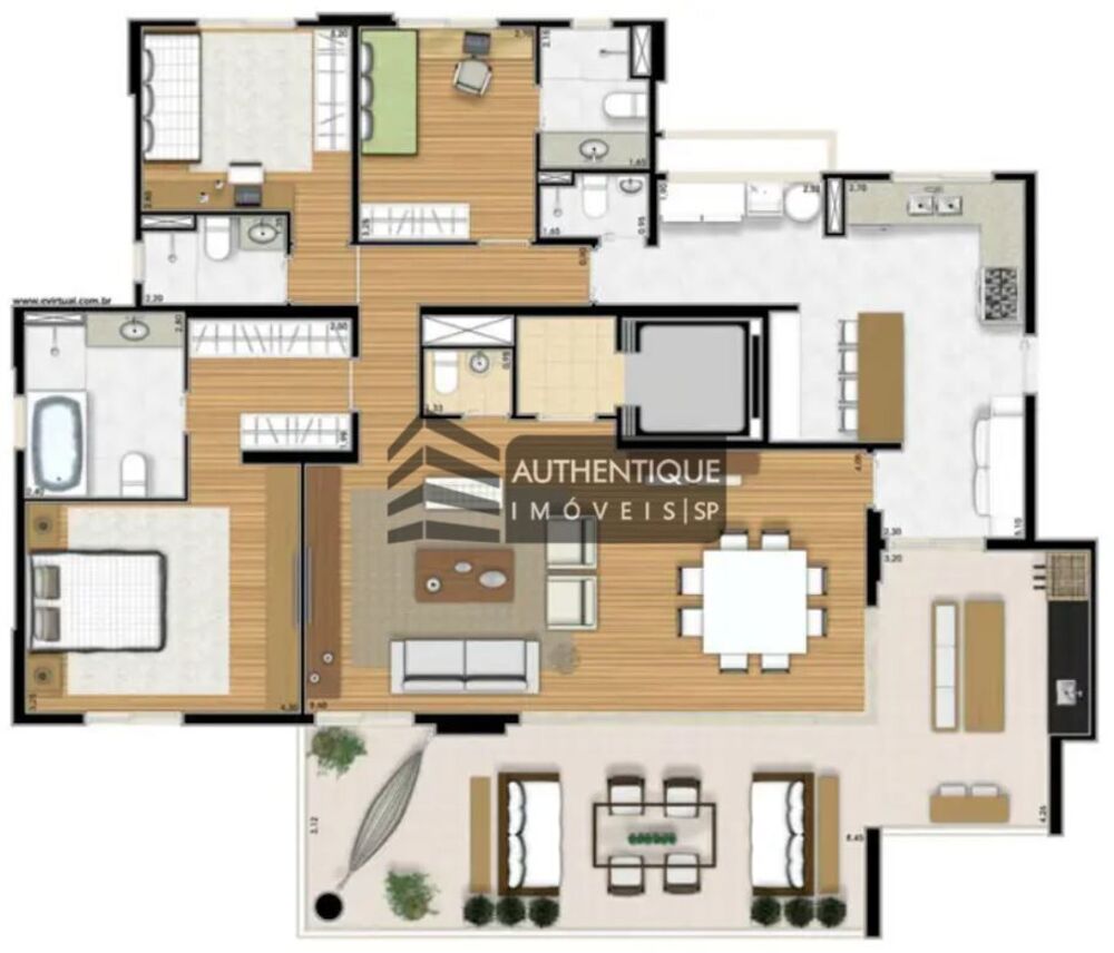 Apartamento, 3 quartos, 187 m² - Foto 30
