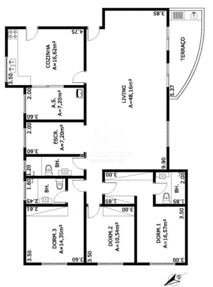 Apartamento, 3 quartos, 116 m² - Foto 15
