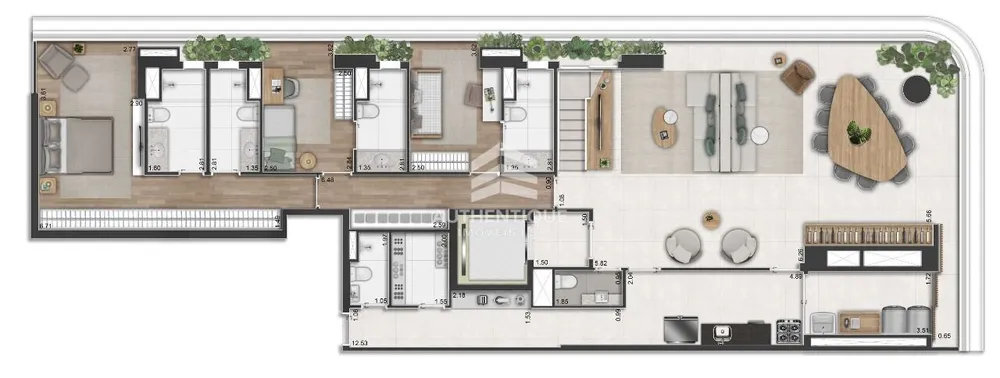 Apartamento, 4 quartos, 193 m² - Foto 12