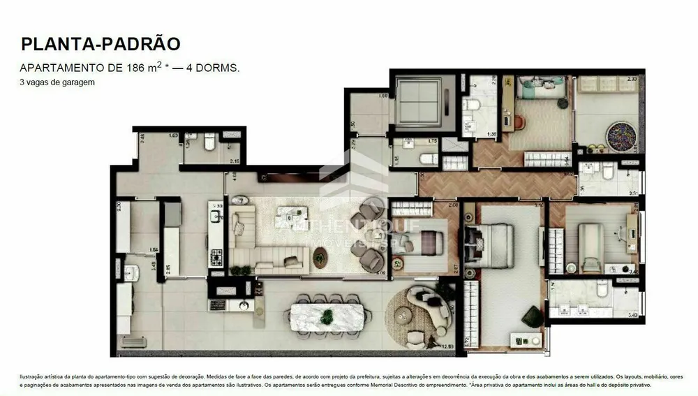 Apartamento, 4 quartos, 218 m² - Foto 27