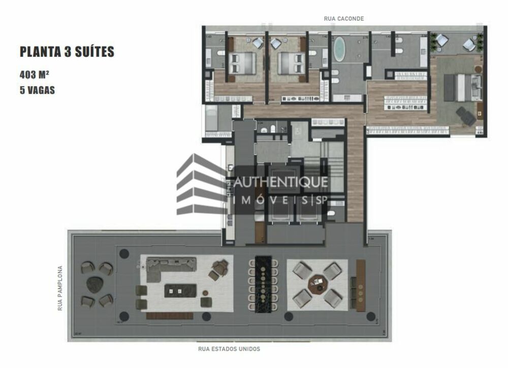 Apartamento, 4 quartos, 403 m² - Foto 5