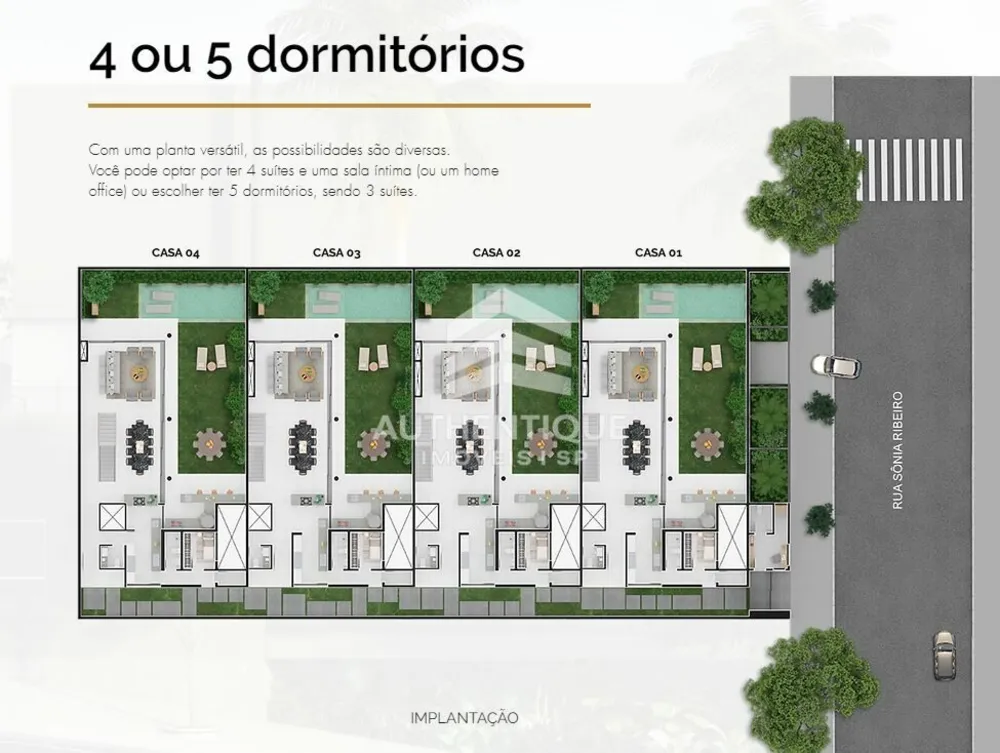 Casa de Condomínio, 4 quartos - Foto 7