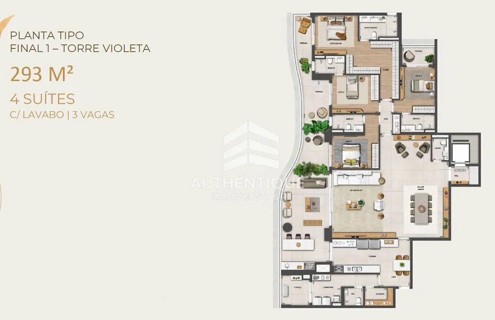 Cobertura, 4 quartos, 568 m² - Foto 10