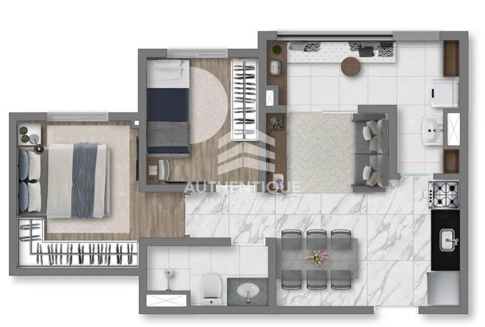 Apartamento, 2 quartos, 41 m² - Foto 44