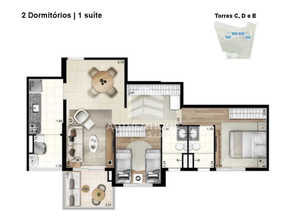 Apartamento, 4 quartos, 127 m² - Foto 5
