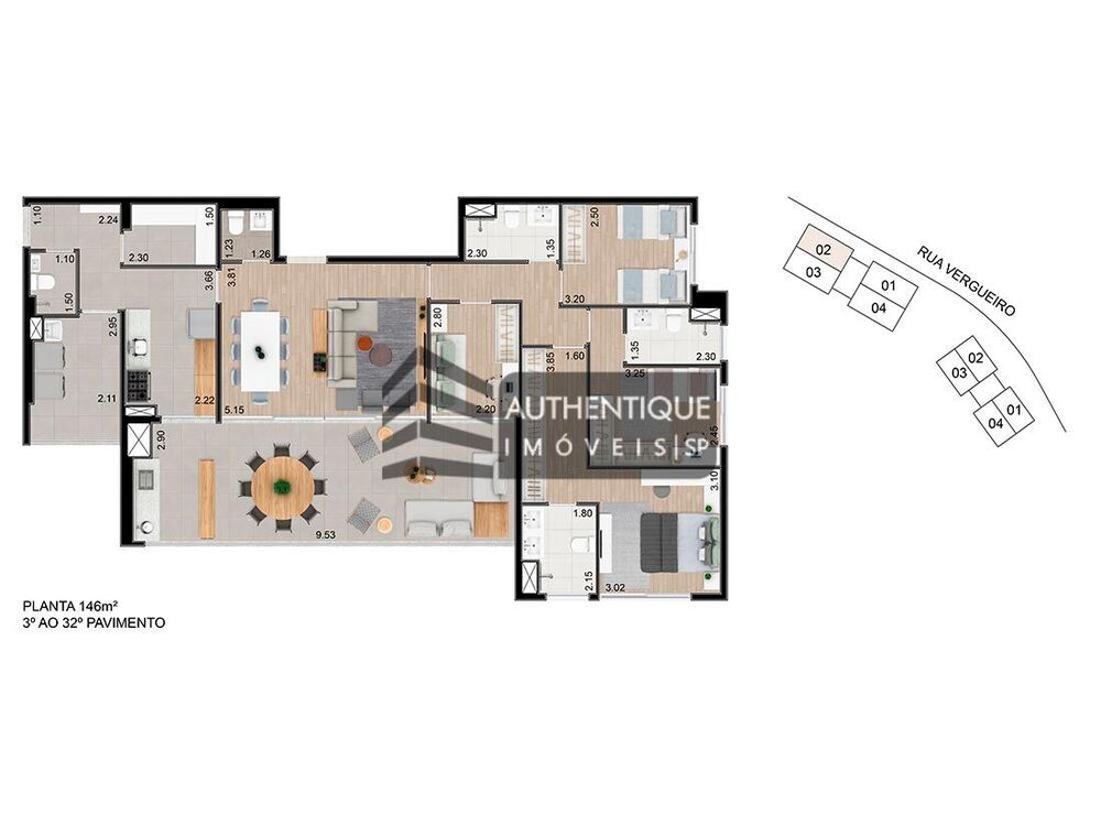 Apartamento, 3 quartos, 114 m² - Foto 11