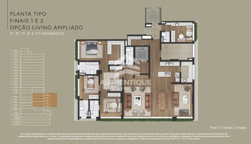 Apartamento, 4 quartos, 284 m² - Foto 4