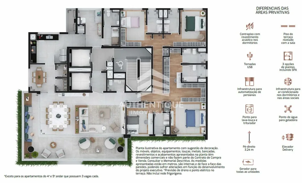 Cobertura, 4 quartos, 507 m² - Foto 16
