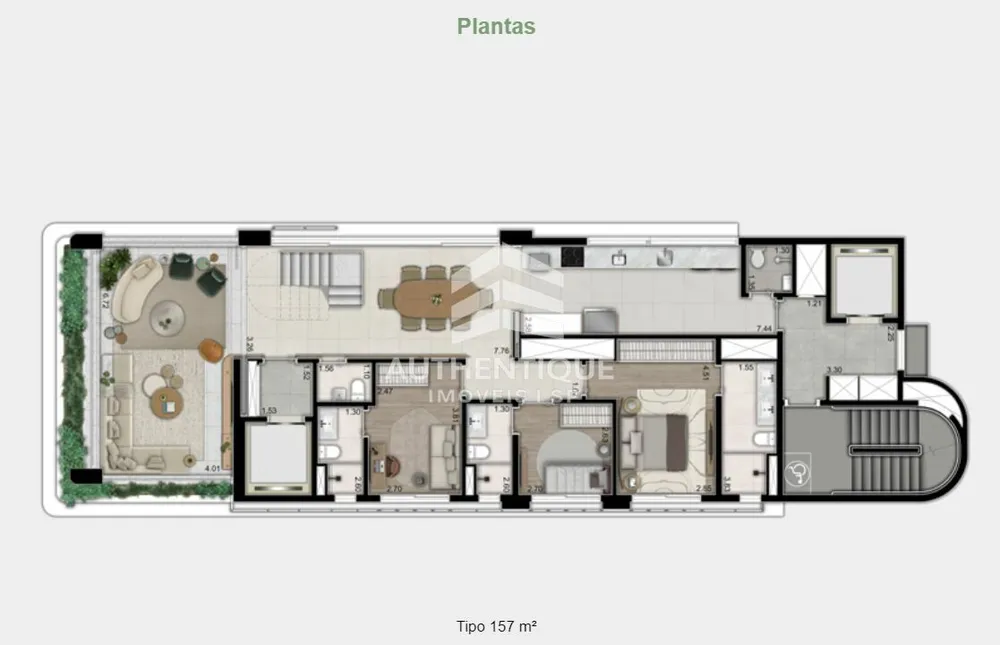 Cobertura, 3 quartos, 283 m² - Foto 15