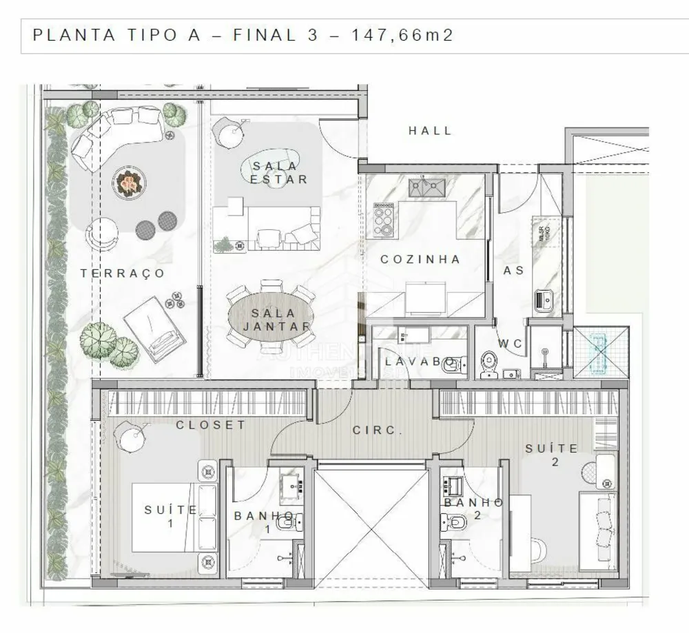 Apartamento, 2 quartos, 147 m² - Foto 14