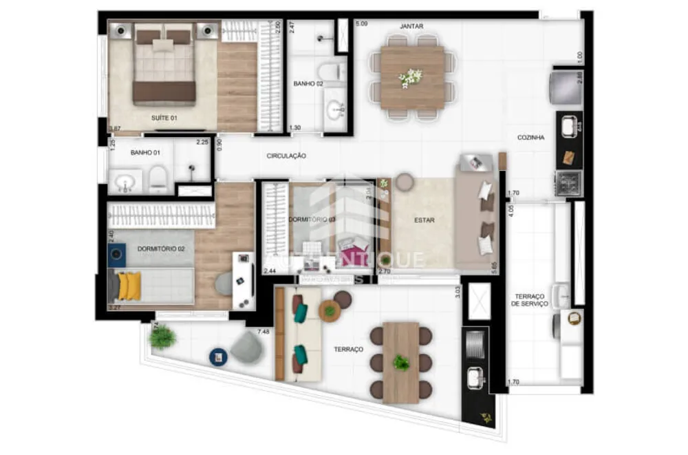 Apartamento, 2 quartos, 75 m² - Foto 15