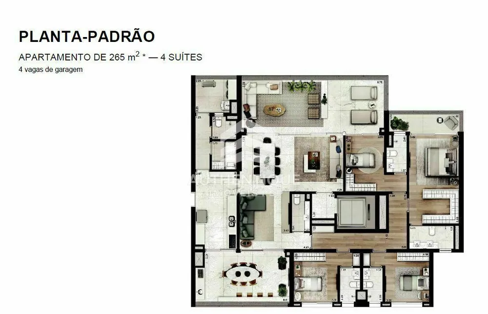 Apartamento, 4 quartos, 240 m² - Foto 11