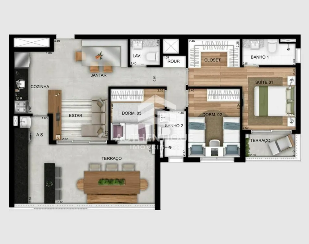 Apartamento, 2 quartos, 71 m² - Foto 18
